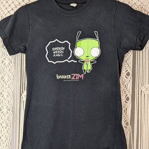 Vintage 2001 Invader Zim Gir t-shirt sm